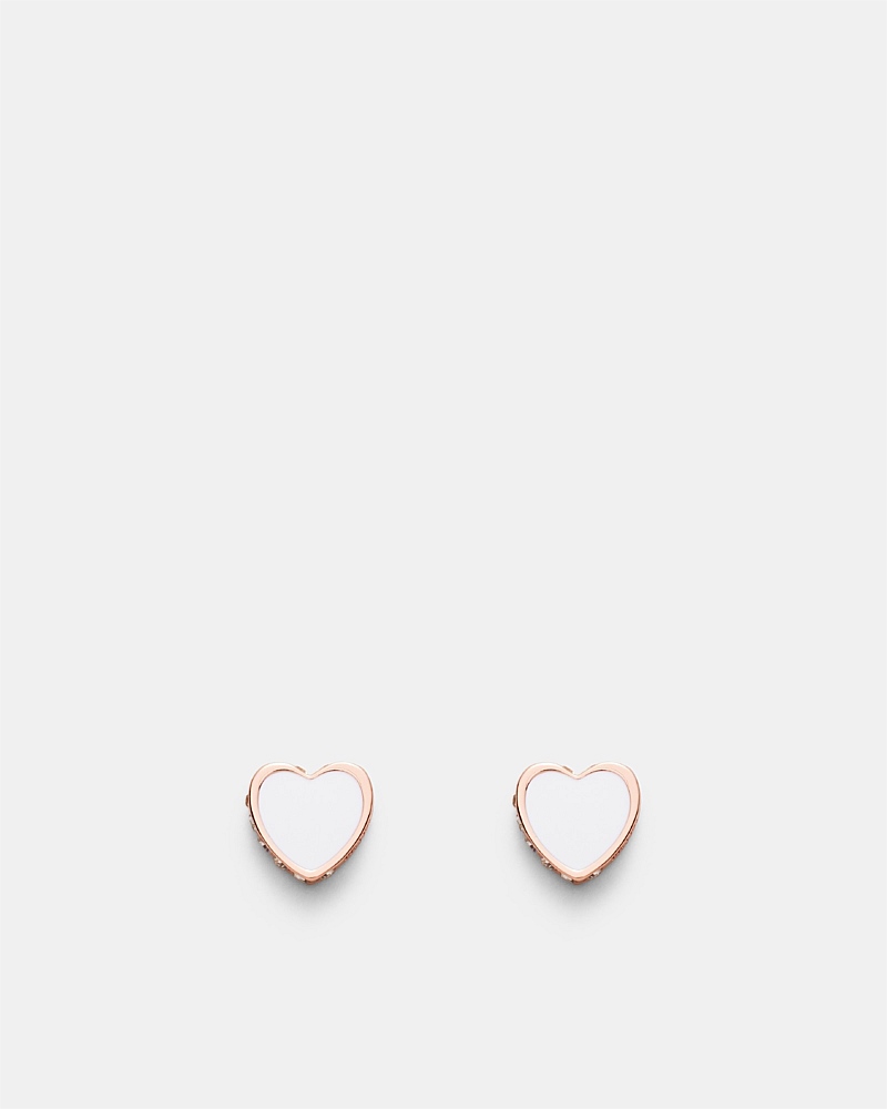 Lover Heart Stud Earrings