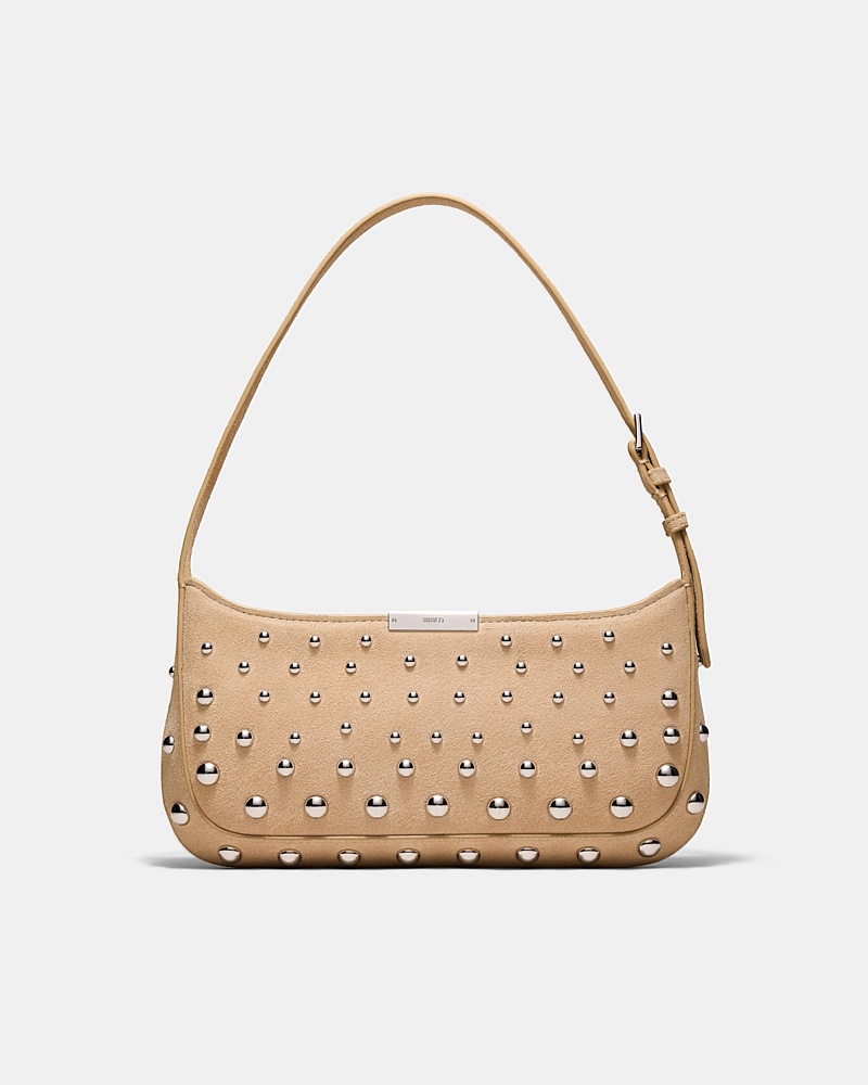 Cove Slim Studded Shoulder Bag