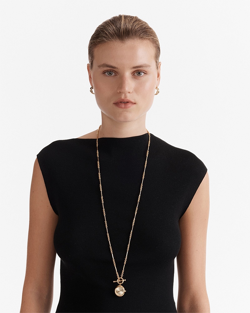 In Time Watch Necklace