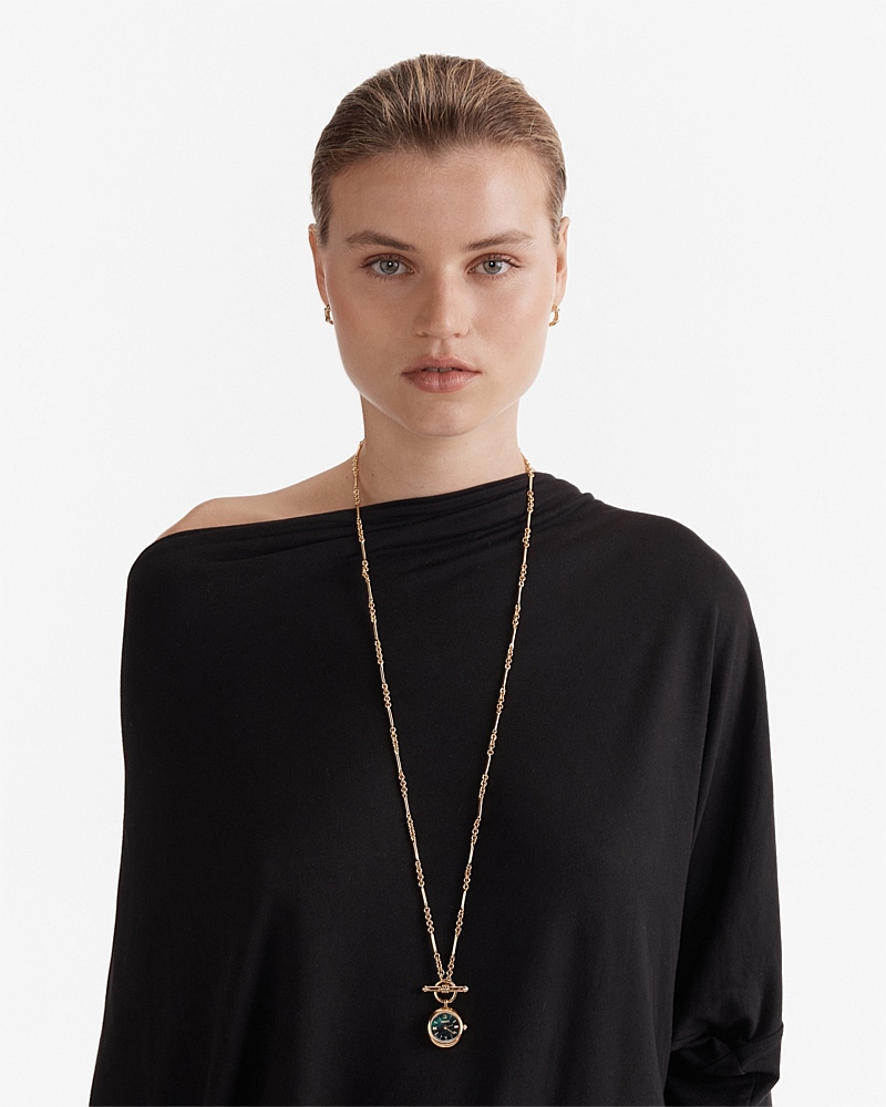 In Time Watch Necklace