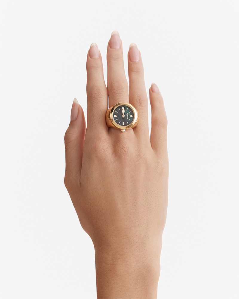 In Time Watch Ring