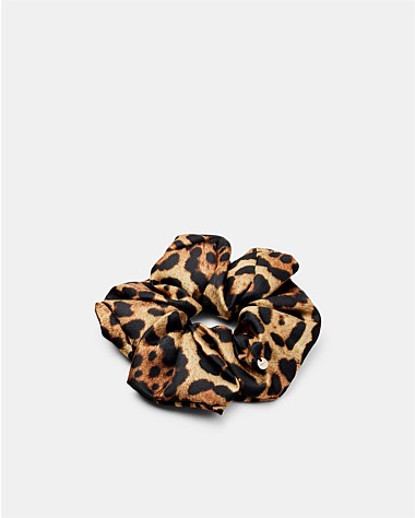 Leopard Scrunchie