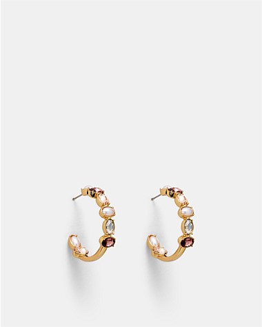 So Ornate Hoop Earrings
