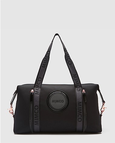 Black Rose Gold Serenity Gym Bag Bags Mimco