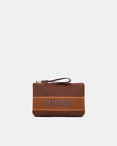 【MIMCO】Mercy Wrist Strap Coin Purse/コインケース Black Light Gold Mercy Wrist Strap Coin Purse - Coin Purses