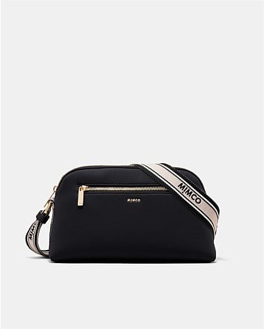 【MIMCO】Patch Crossbody Bag/クロスボディ/キャンバス/2way Mimco Patch Crossbody Bag in Caramel | MYER