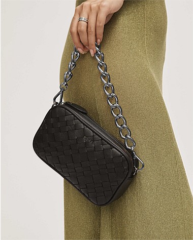 Chunky chain bag strap hotsell
