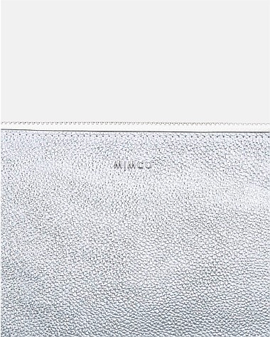 Silver Classico Medium Pouch Wallets Pouches Mimco