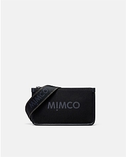 Black Gunmetal Patch Crossbody Bag - Bags | Mimco
