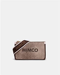 Black Gunmetal Patch Crossbody Bag - Bags | Mimco