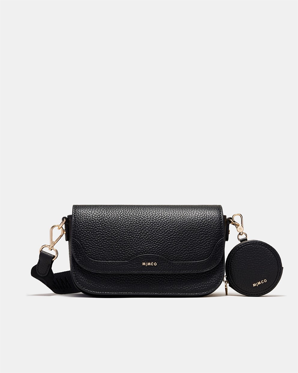 black mimco cross body bag