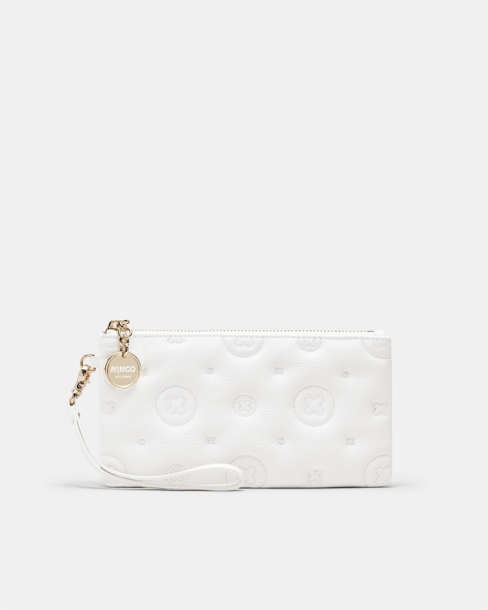 GG Marmont pochette with chain in black leather | GUCCI® US