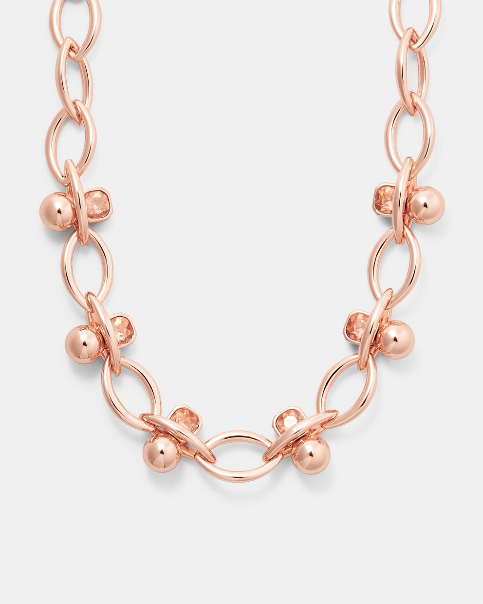 Rose Gold Descent Necklace Necklaces Mimco