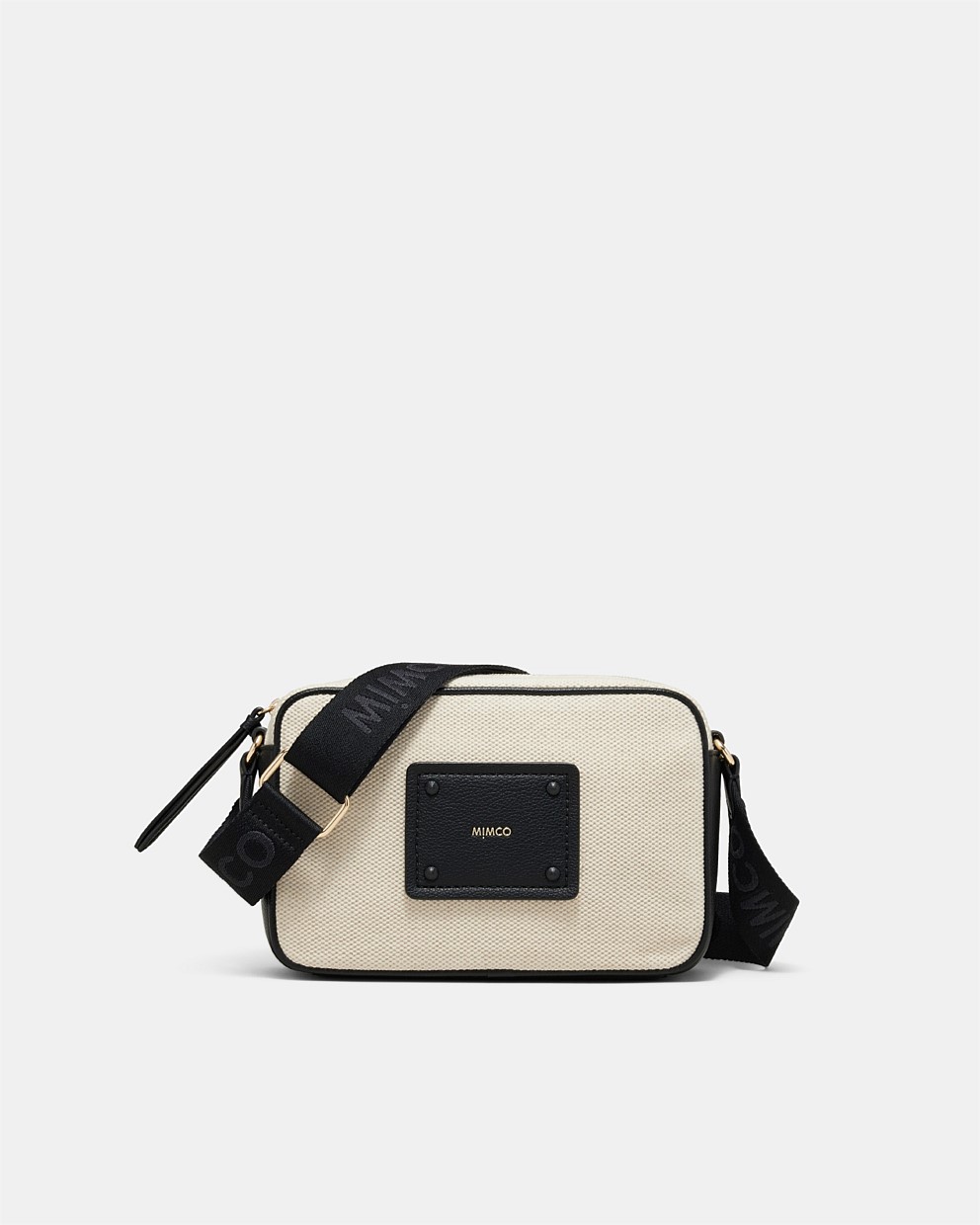 【MIMCO】Brunswick Crossbody Bag/クロスボディ/ネオプレン Black Light Gold Brunswick Crossbody Bag - Brunswick | Mimco