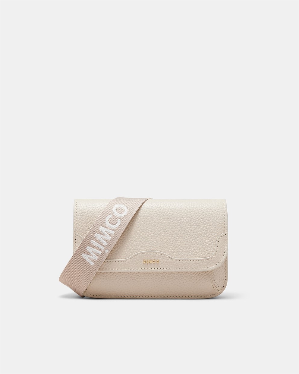 Linen Jett Flapover Crossbody Bag - Crossbody Bags | Mimco