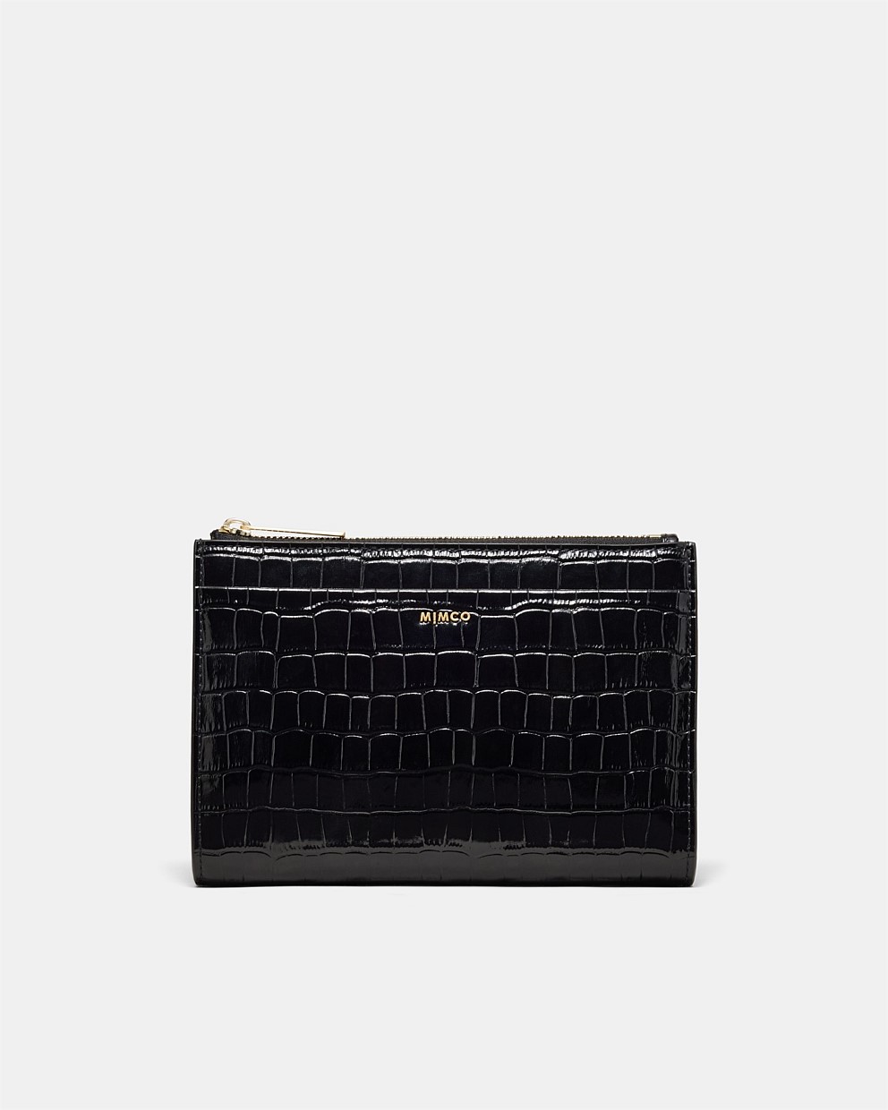 【MIMCO】Yvette Gusset Pouch/ツイルポーチ/ストラップ取付可 Pearl Yvette Gusset Pouch - Wallets & Pouches | Mimco