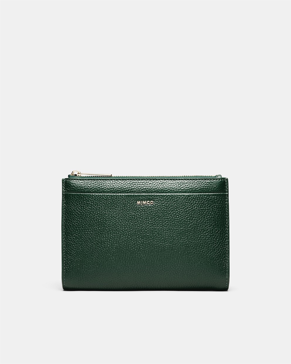 【MIMCO】Yvette Gusset Pouch/レザーポーチ/ストラップ取付可 Forest Yvette Gusset Pouch - Pouches | Mimco