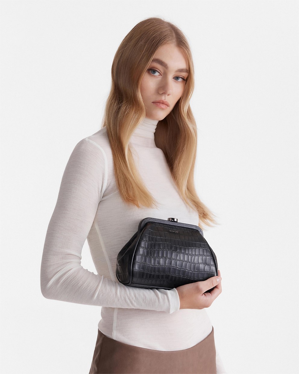 Black Gunmetal Ziggy Crossbody Bag - Crossbody Bags | Mimco Black Gunmetal Ziggy Crossbody Bag - Crossbody Bags | Mimco
