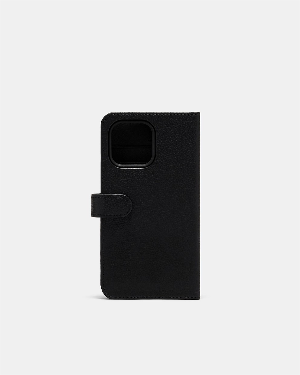Black Rose Gold Hendrix Flip Case For iPhone 15 Pro Max