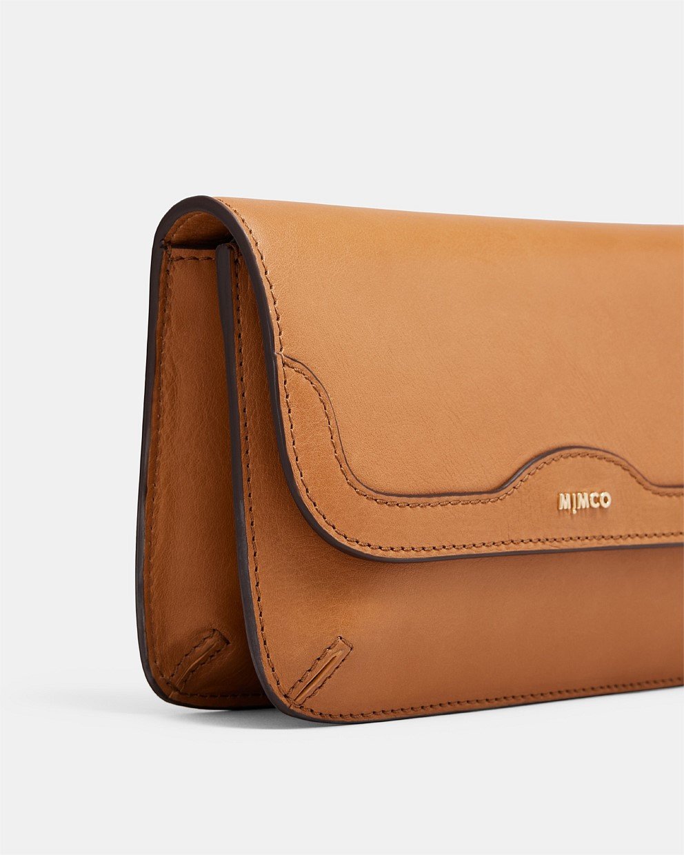 Caramel Jett Flapover Crossbody Bag - Crossbody Bags | Mimco
