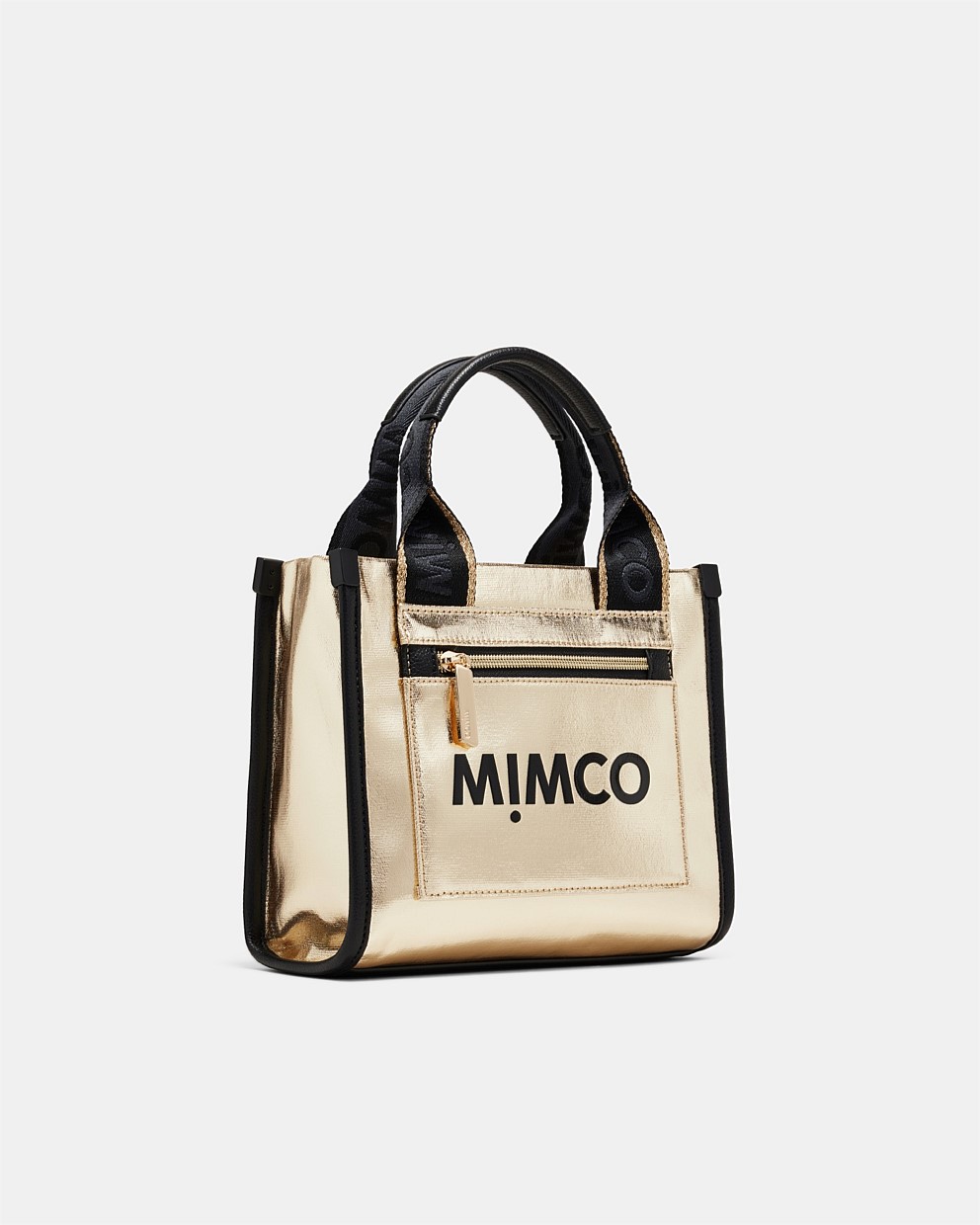 Light Gold Patch Mini Tote Bag - Crossbody Bags | Mimco