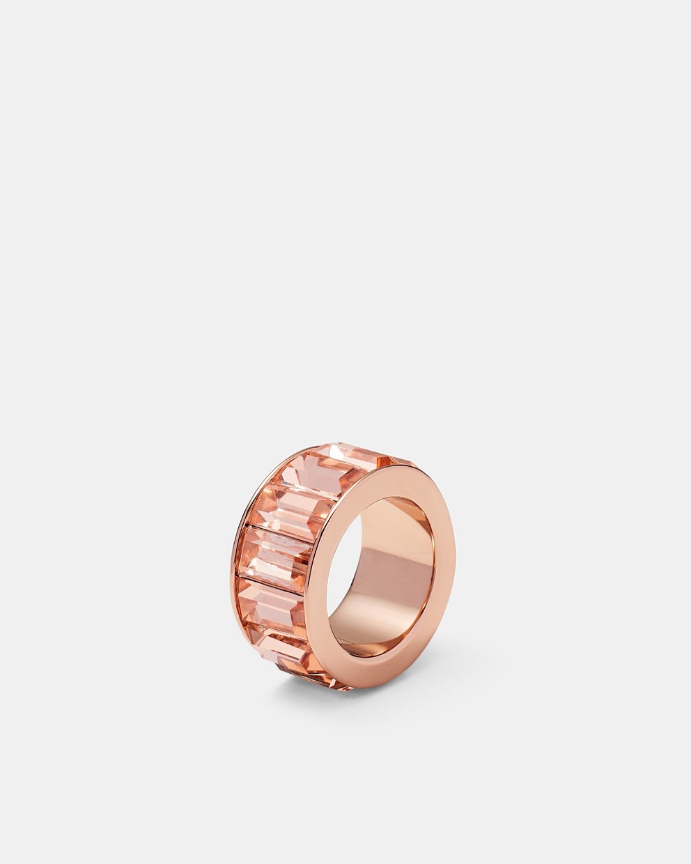 Rose Gold Descent Ring - Rings | Mimco
