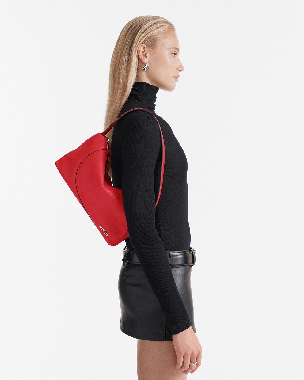 Racer Red Solar Shoulder Bag Shoulder Bags Mimco