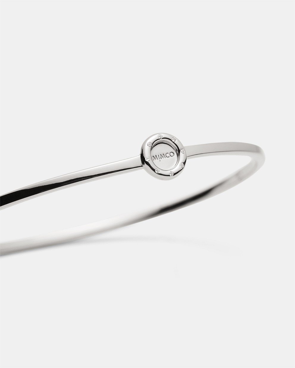 Silver Lune Bangle Silver Bracelets Bangles Mimco