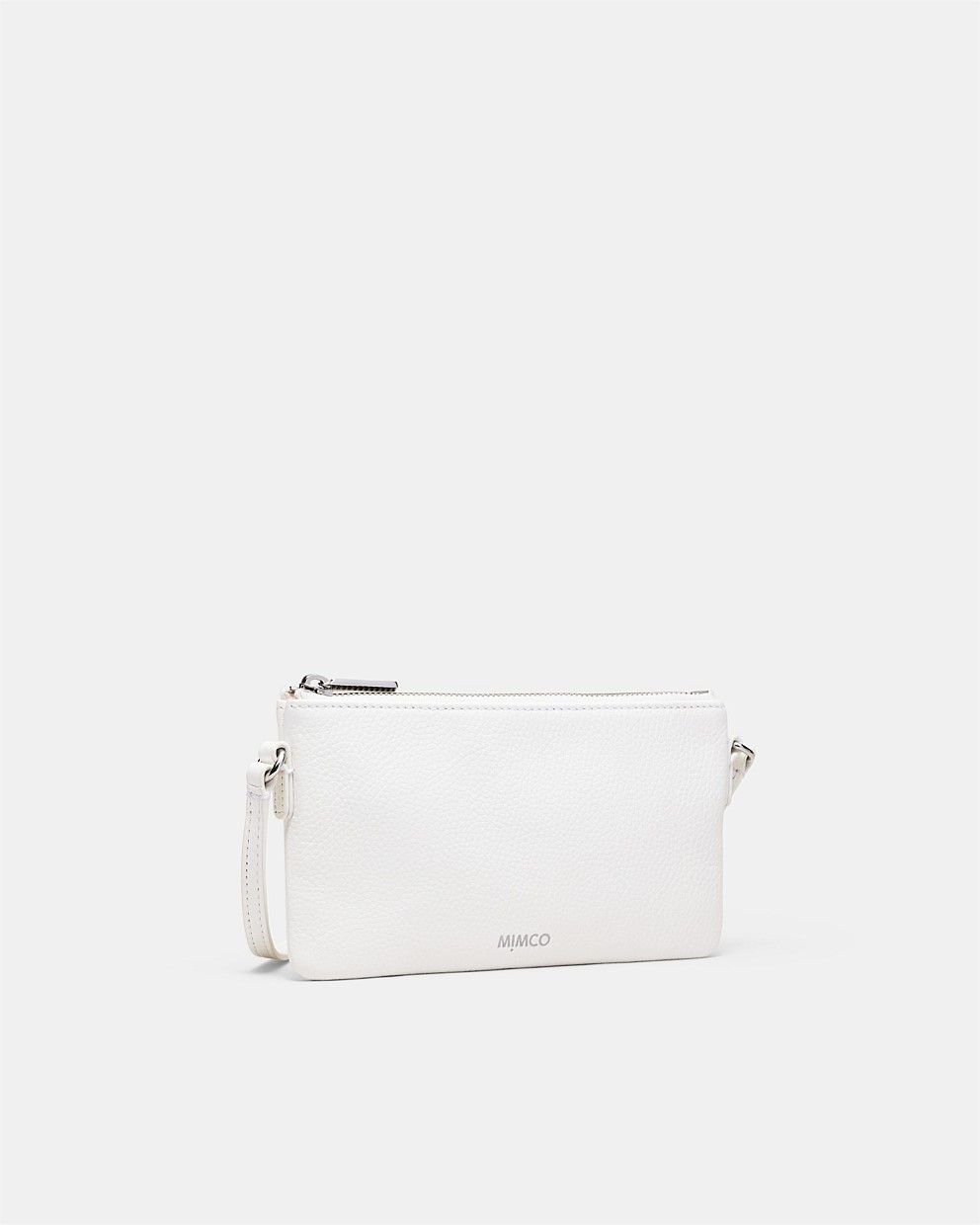 White mimco pouch sale