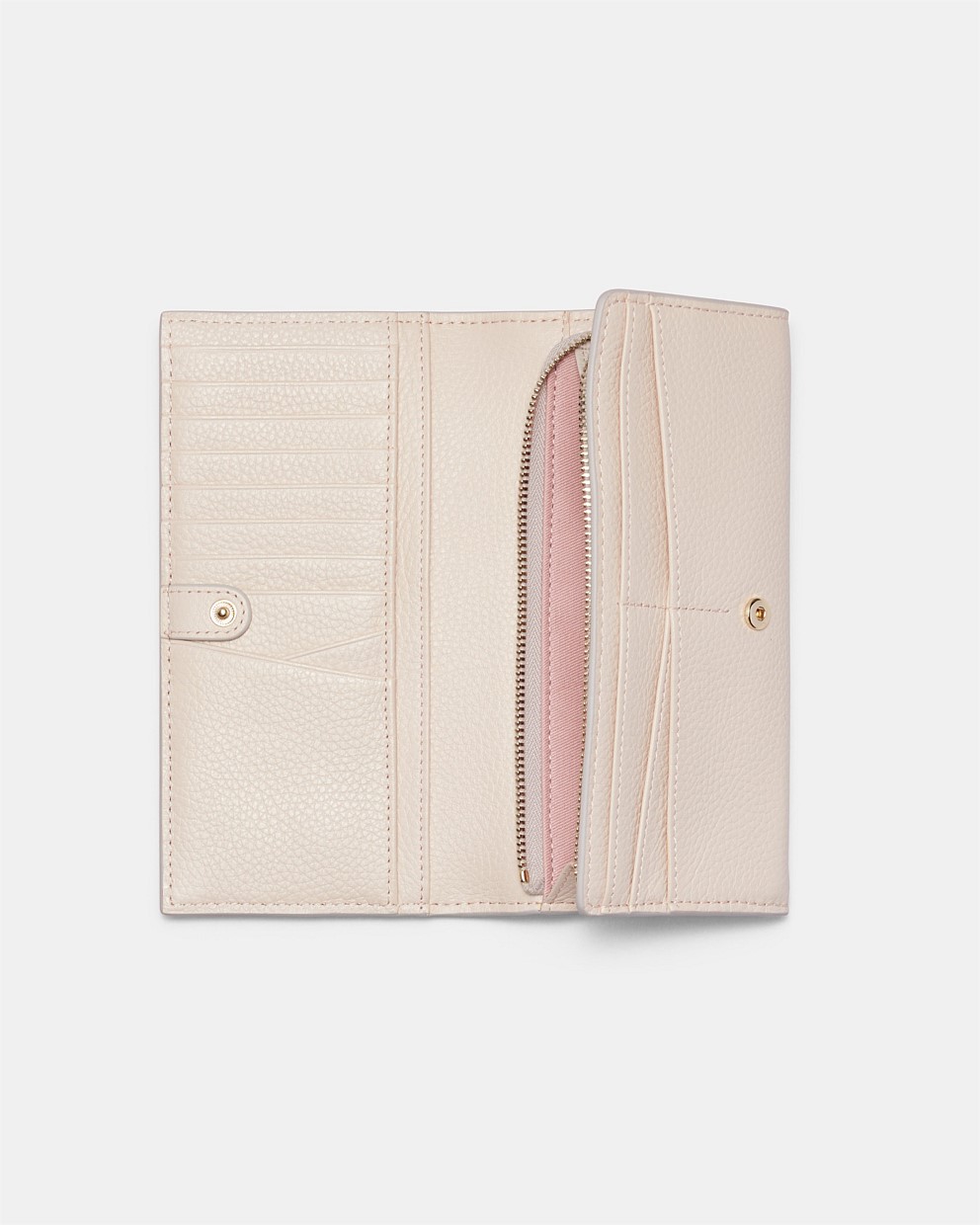 Linen Drift Large Zip Wallet - Wallets & Pouches | Mimco