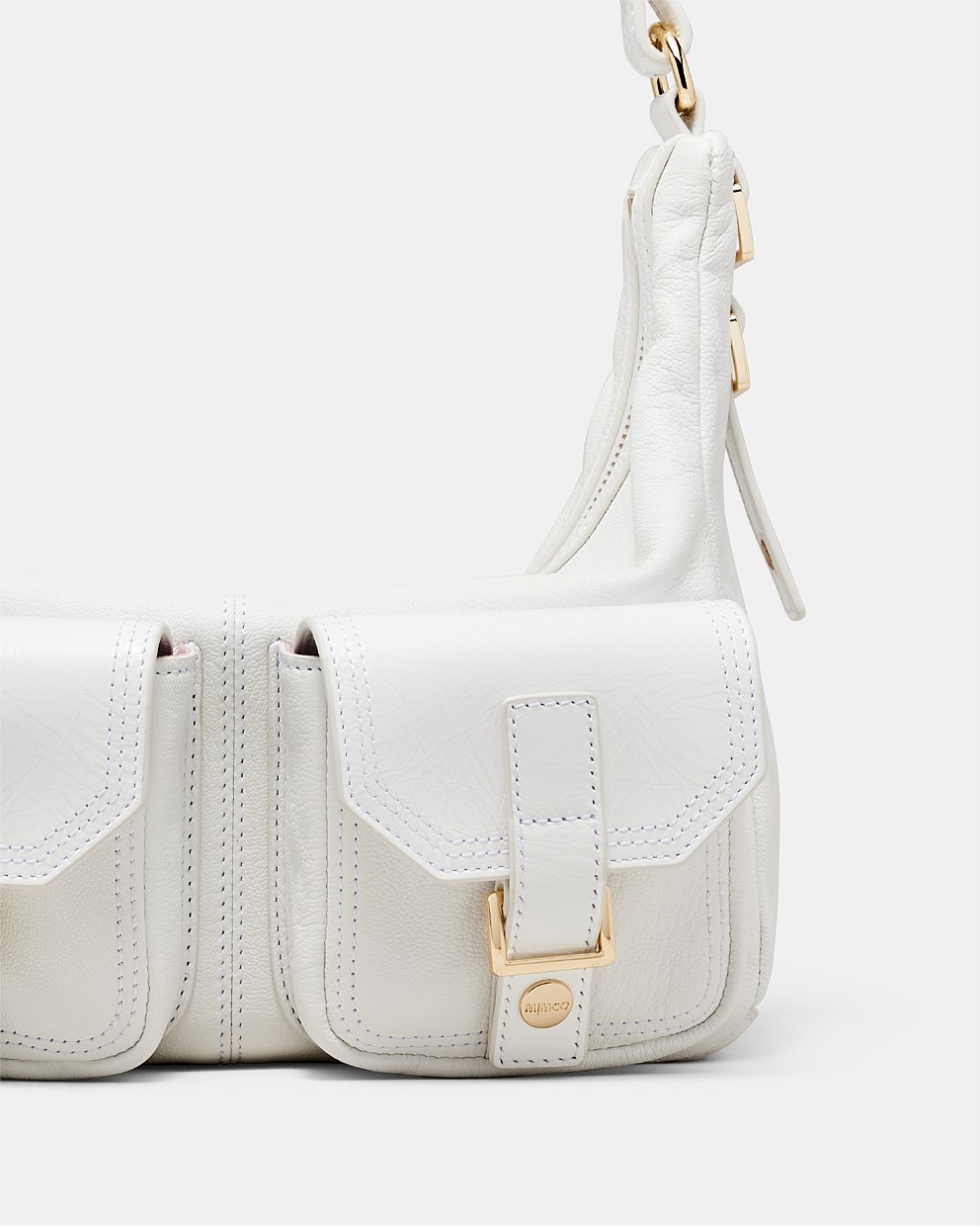 White The 2004 Mini Hobo Bag - Shoulder & Hobo Bags | Mimco