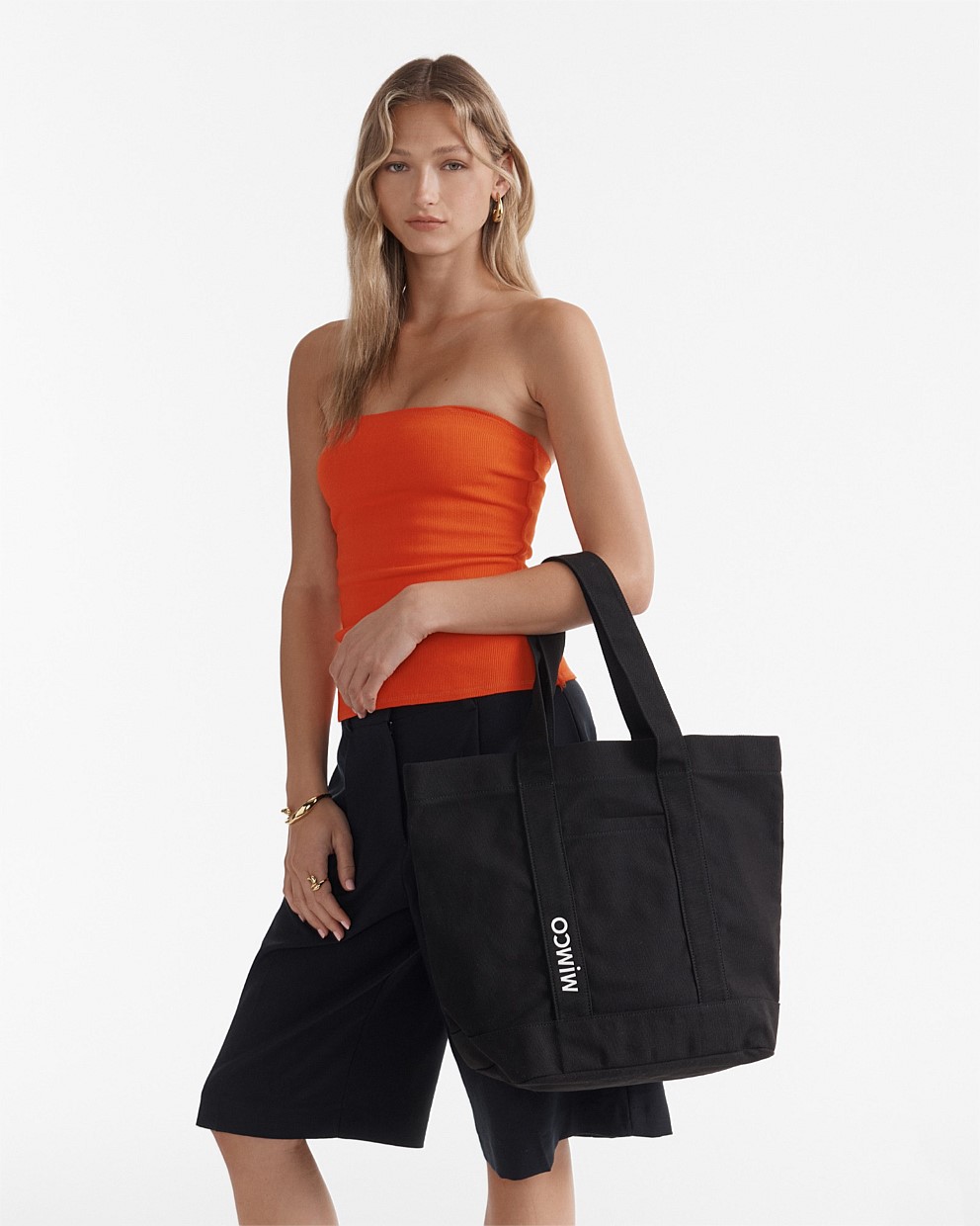 【MIMCO】Concert Tote Bag/トートバッグ/軽量/コットン Black Concert Tote Bag - Bags | Mimco