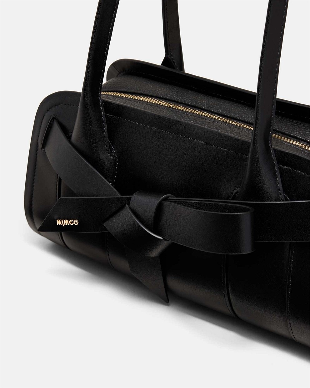 Black Light Gold Darcy Bowler Bag - Bags | Mimco