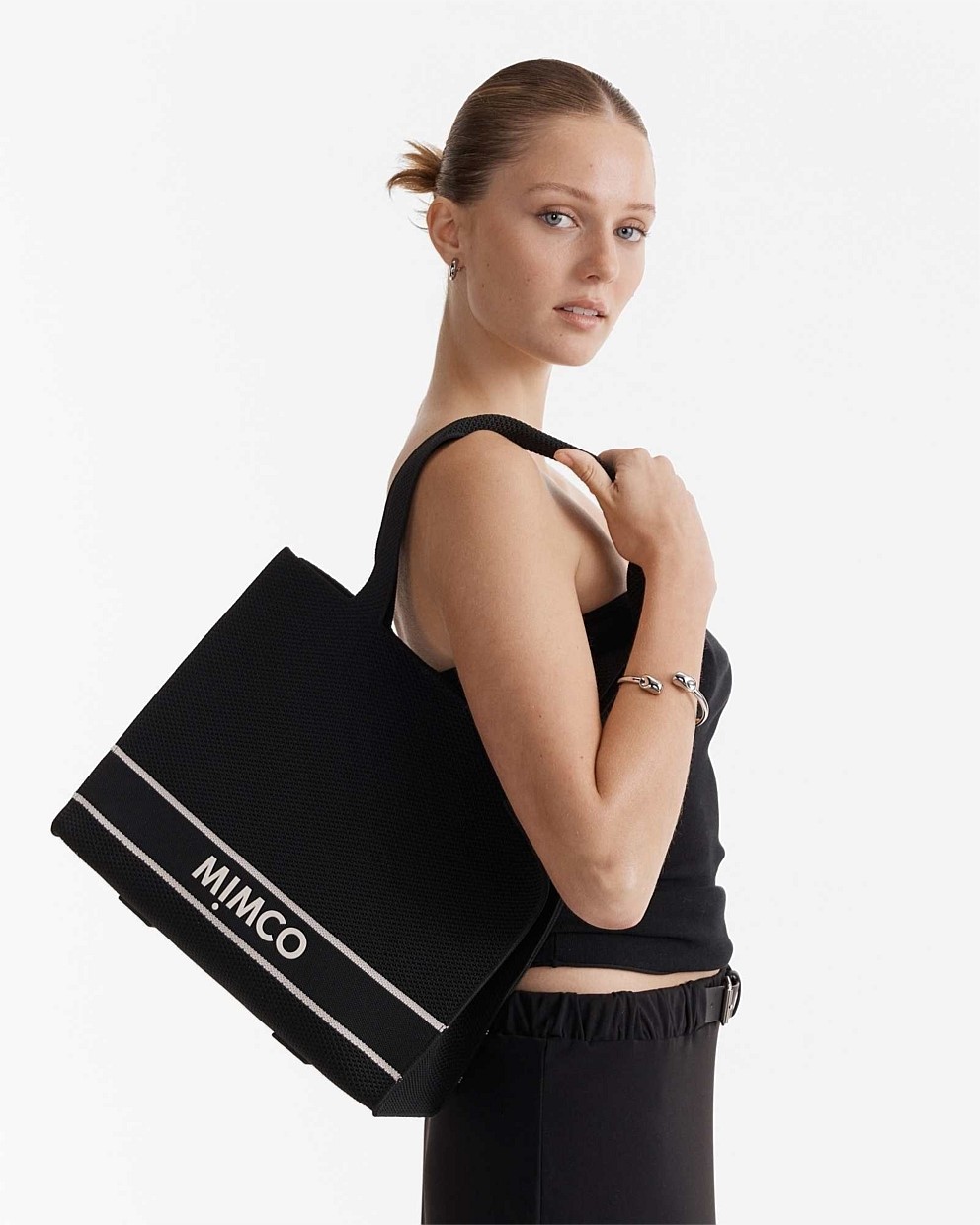 【MIMCO】Blondie Boxy Tote Bag/ボックストート/マグネット開閉 Mimco Blondie Boxy Tote Bag in Leopard | MYER