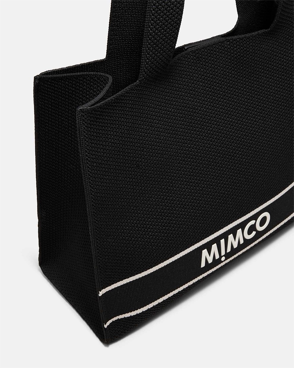 Black Silver Blondie Boxy Tote Bag - Bags | Mimco