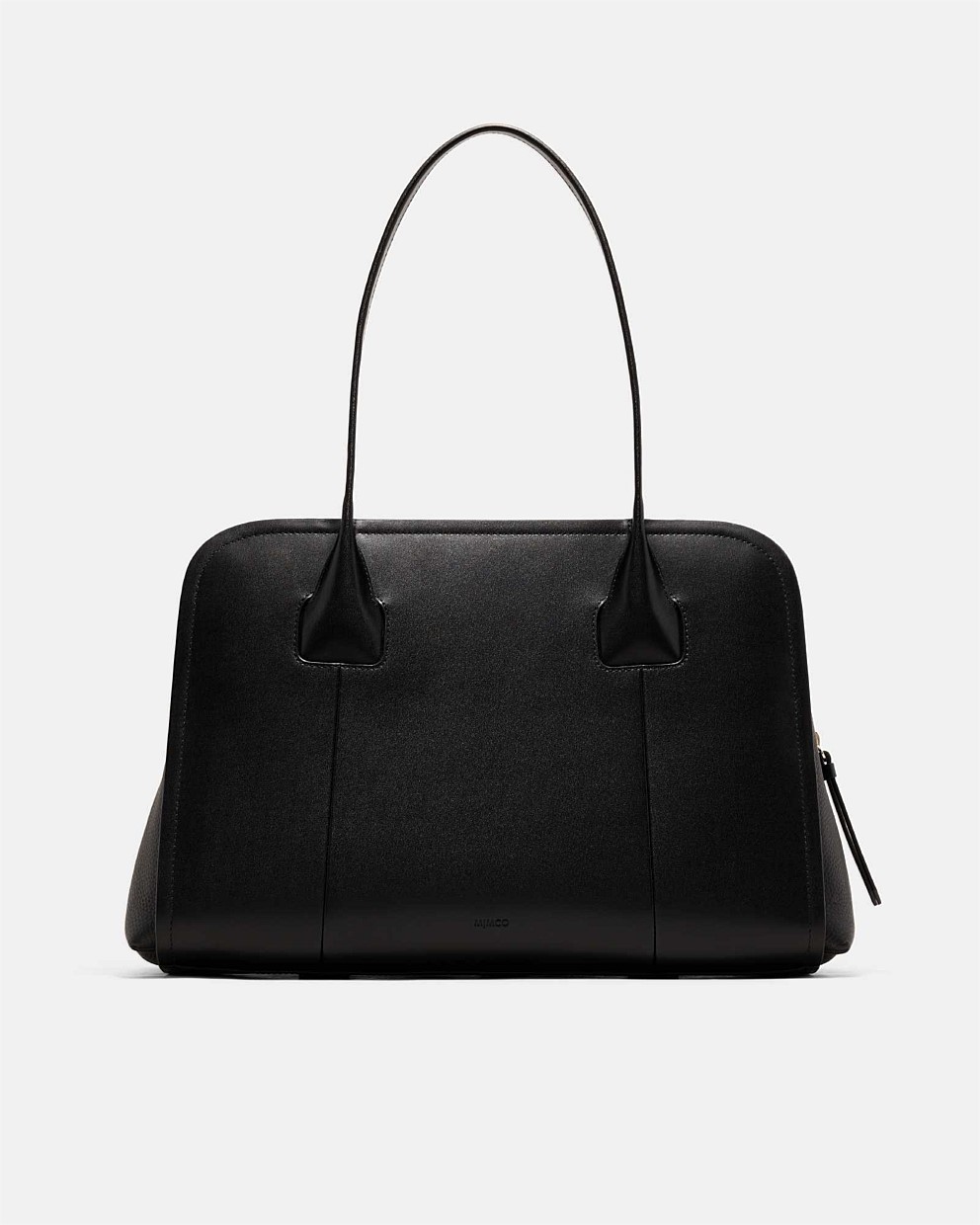 【MIMCO】Darcy Tote Bag/レザートート/帯(おび)風デザイン/PC可 Black Light Gold Darcy Tote Bag - Bags | Mimco