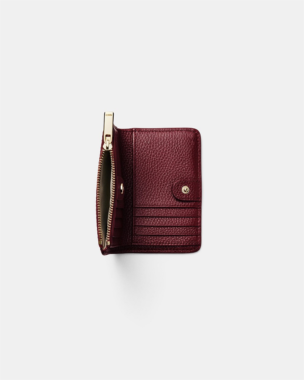 【MIMCO】Yvette Wallet/レザーウォレット/カード8枚収納 Claret Yvette Wallet - Wallets & Pouches | Mimco