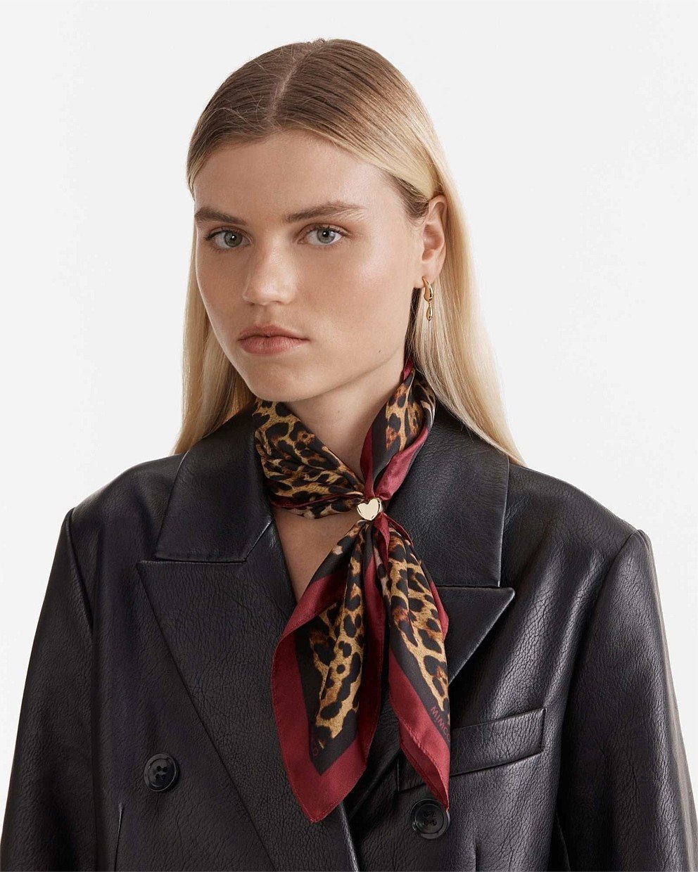 Hotel Kalinga Burberry Montage Print Silk Skinny Scarf Scitra