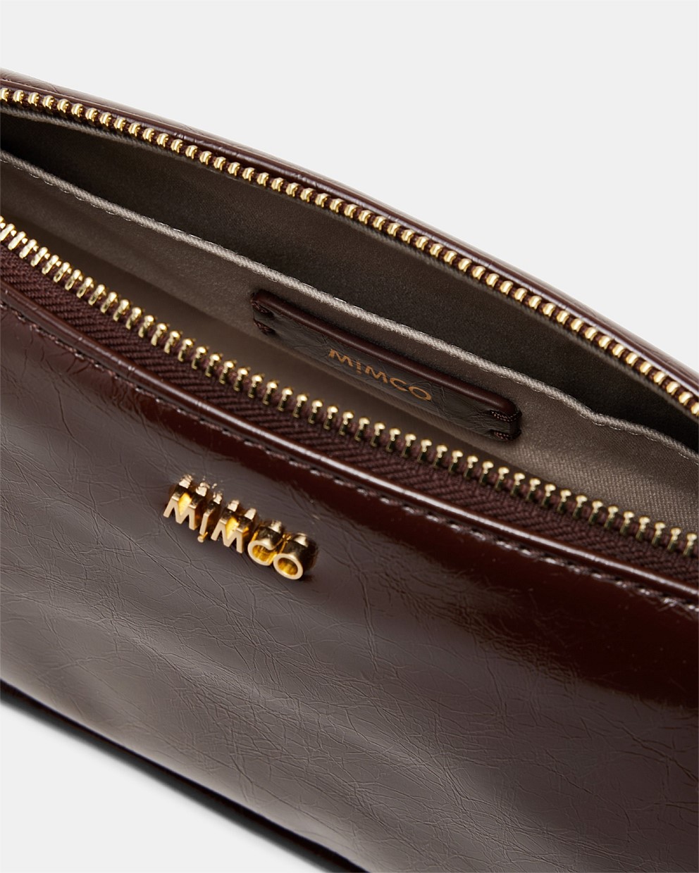 Bitter Chocolate Yasmine Crossbody Bag - Crossbody Bags | Mimco