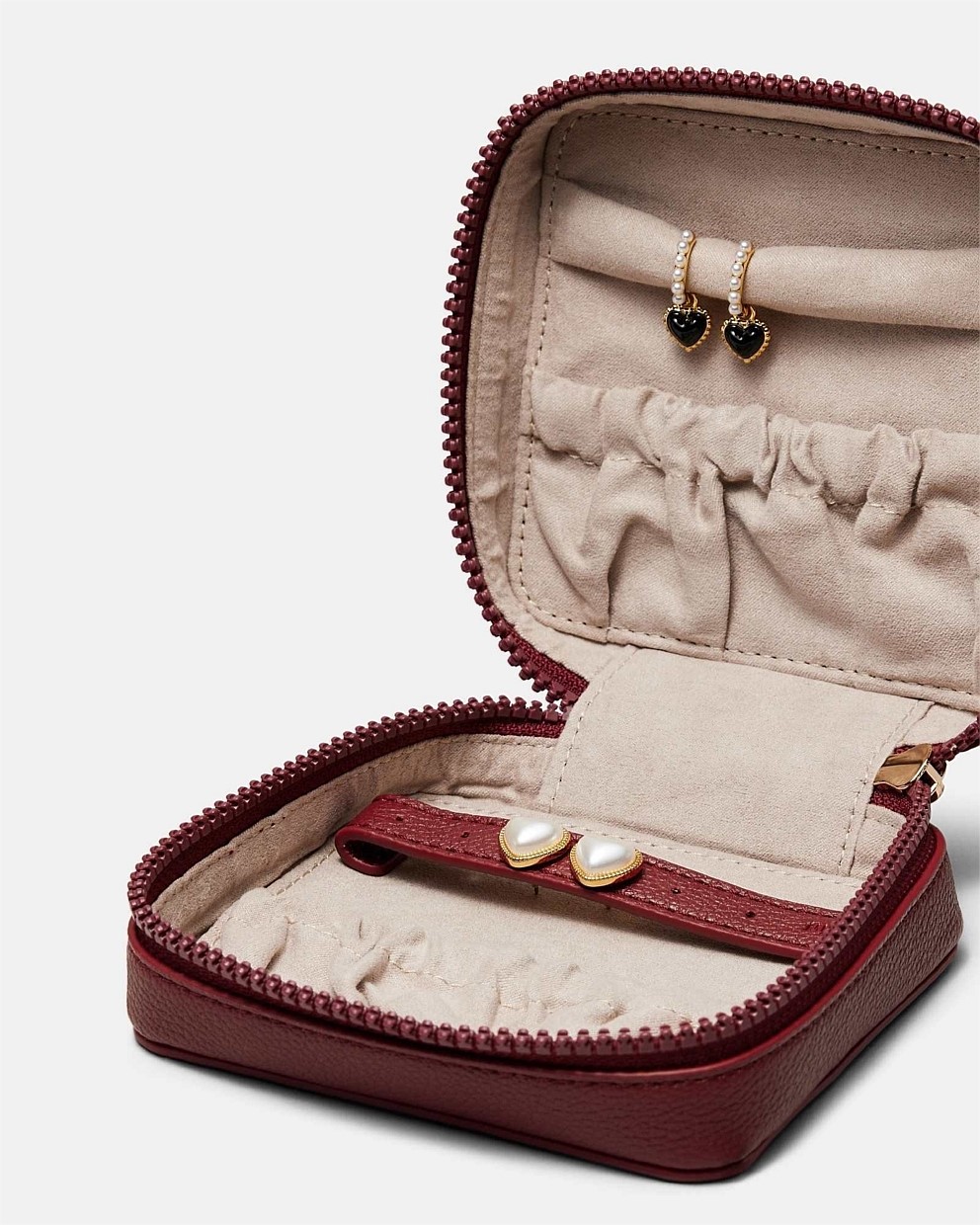 Mimco Zipped Jewellery Case MIMCO Pouch Phone Case Cover Black