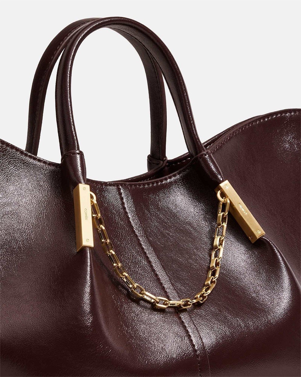 【MIMCO】Mayara Mini Tote Bag/レザーミニトート/ストラップ付 MIMCO】Mayara Mini Tote Bag/レザーミニトート/ストラップ付