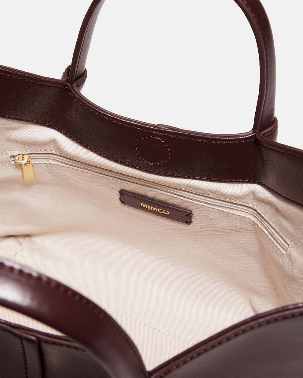 【MIMCO】Mayara Mini Tote Bag/レザーミニトート/ストラップ付 Oyster Mayara Mini Tote Bag - Tote Bags | Mimco