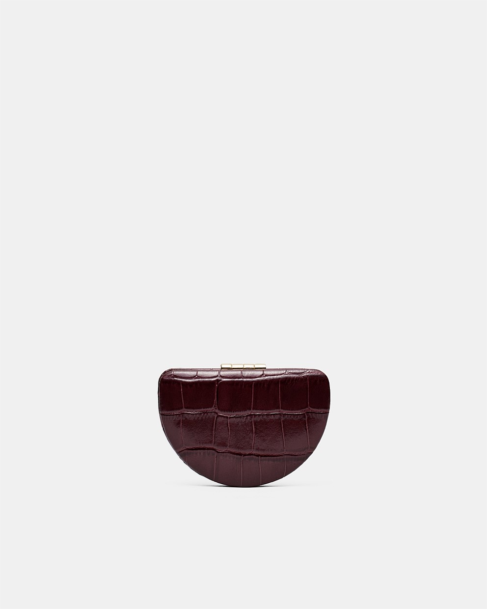 【MIMCO】Lune Compact Mirror/コンパクトミラー/レザー Cherry Lune Compact Mirror - Accessories | Mimco