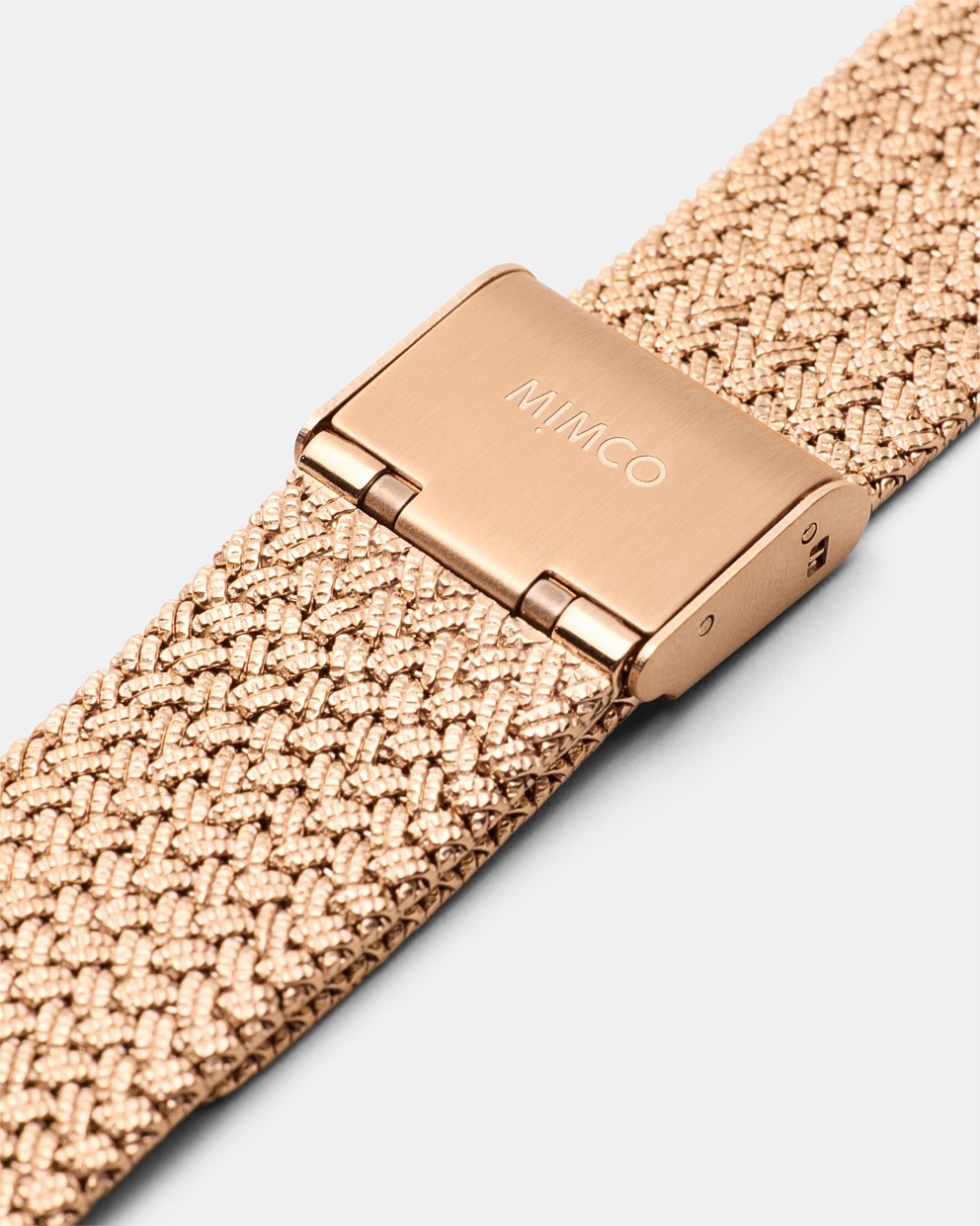 Rose Gold 40mm Mesh Watch Band Smart Watch Bands Mimco