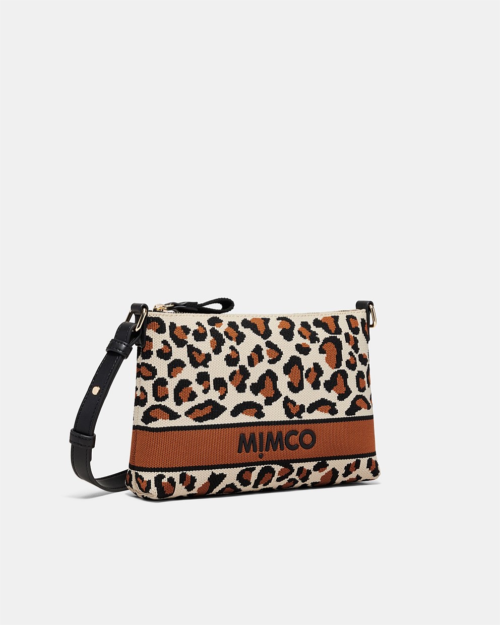 Leopard Blondie Crossbody Bag - Pouches | Mimco