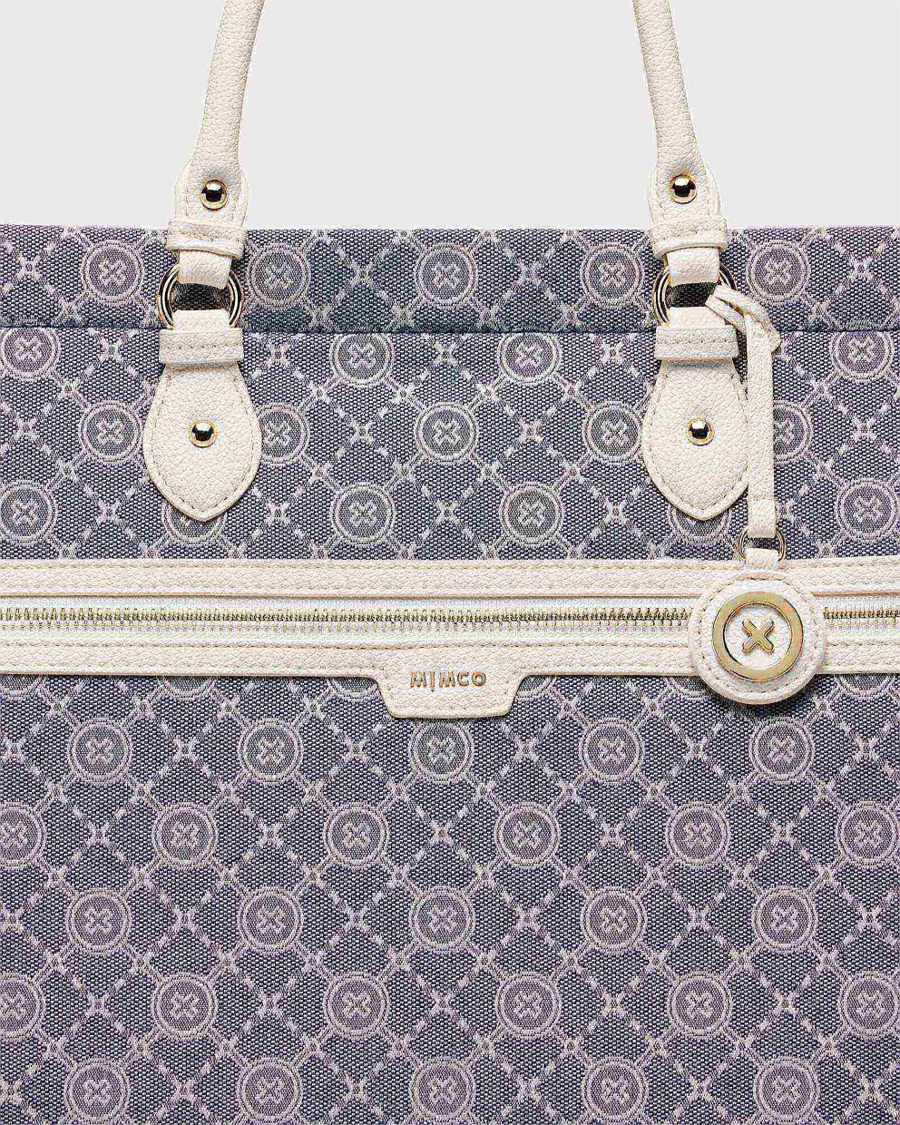 Denim Mim-Gram Tote Bag - Bags | Mimco