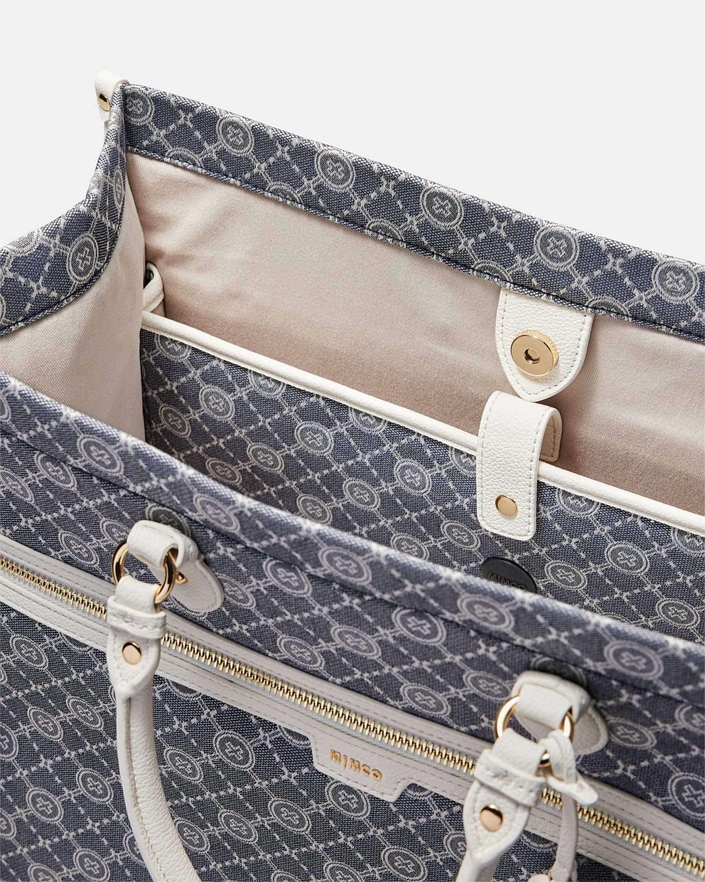 Denim Mim-Gram Tote Bag - Bags | Mimco